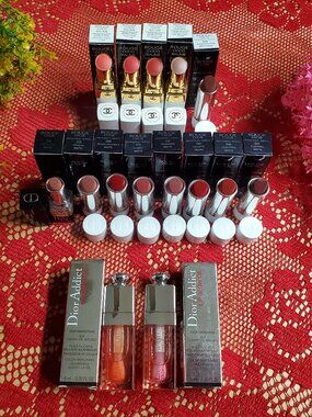 CHANEL AND DIOR LIP SET BUNDLE